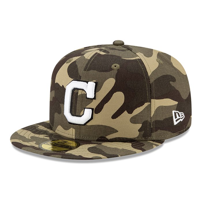 Cleveland Indians MLB Armed Forces 59FIFTY Lippis Laivastonsininen - New Era Lippikset Myynti FI-096284